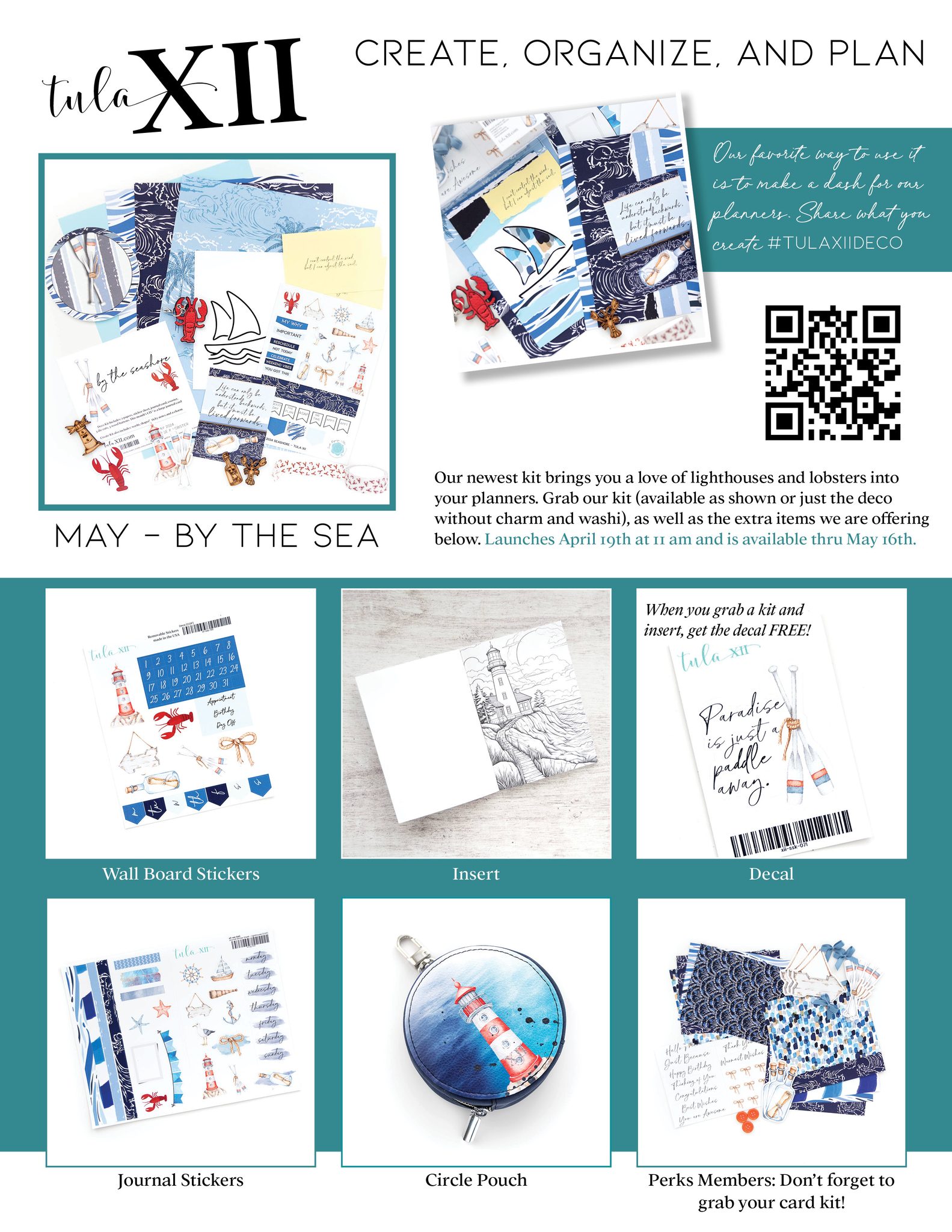 Create Organize and Plan: COP May 2024 By The Seashore