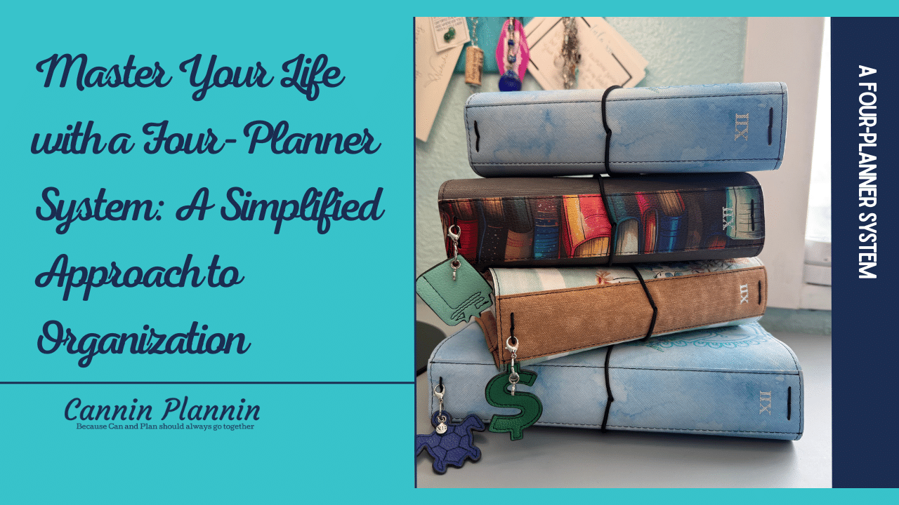 Master Your Life with a Four-Planner System: A Simplified Approach to Organization